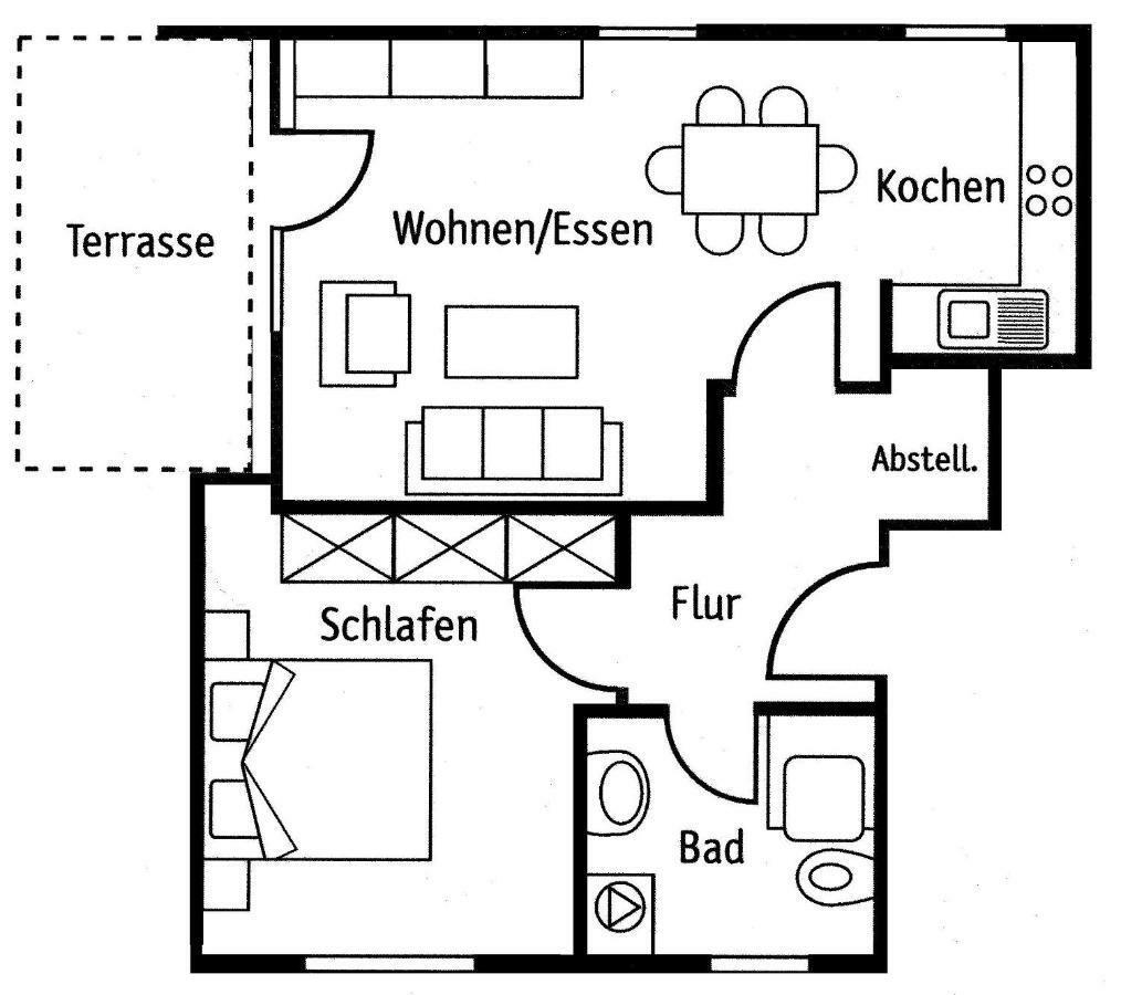 Gaestehaus Neteler 巴德茨维什安 外观 照片